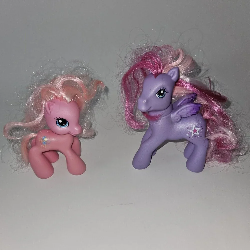 4 MLP My Little Pony Mixed Lot Sweetie Belle Amberlocks Pinkie Pie Starsong 2007